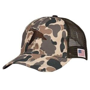 EDTREK Performance Duck Hunting Hat with American Flag Patch - Water Fowl Hat